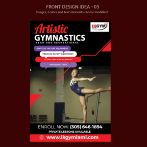 Design de Flyer par Venkat pour IKgym  | Design : #12401225
