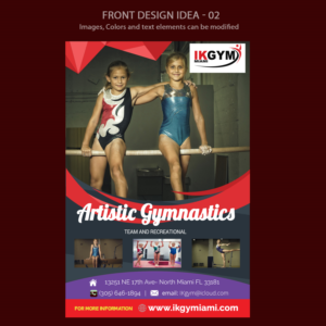 Design de Flyer par Venkat pour IKgym  | Design : #12401226
