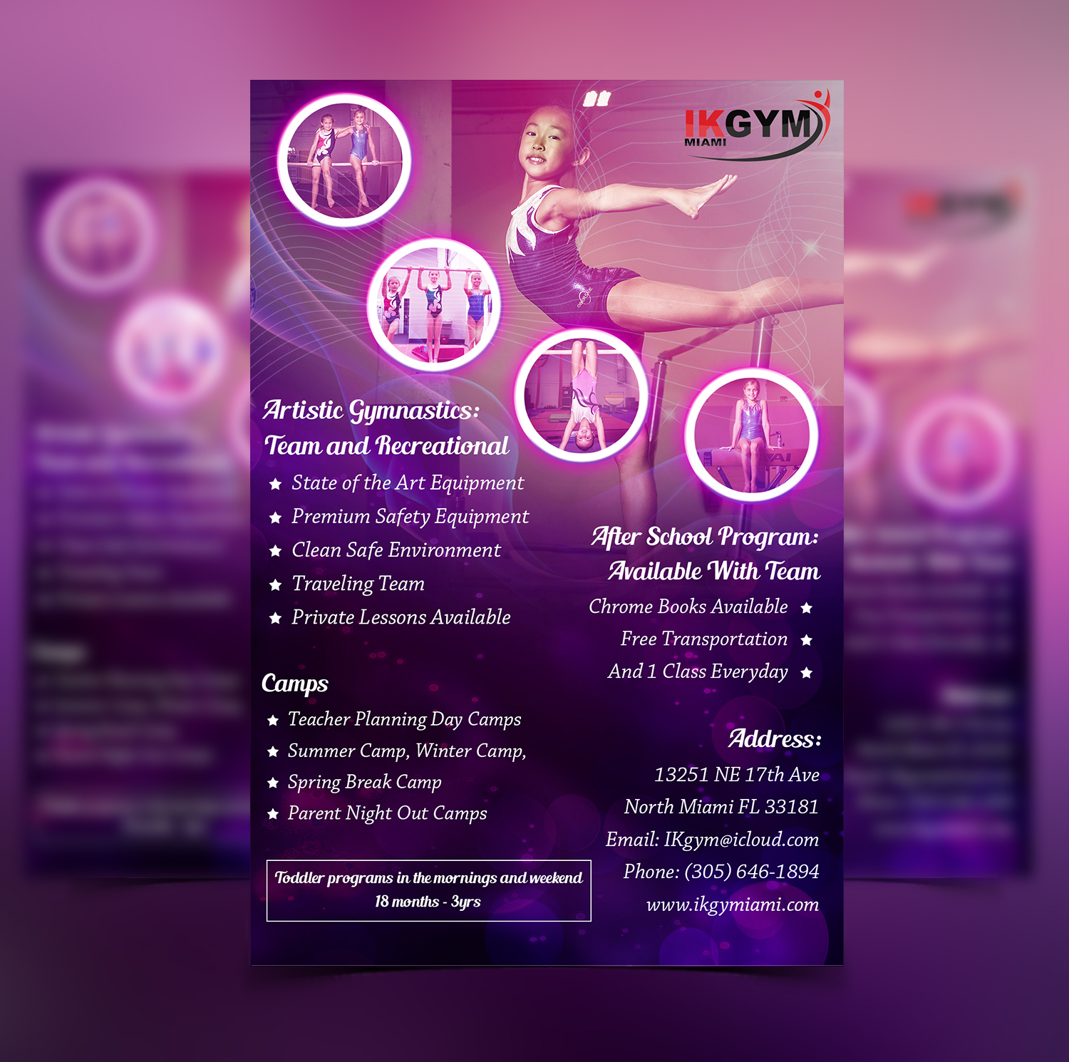 Flyer Design by Dhanush Designer for IKgym  | Design #12391483