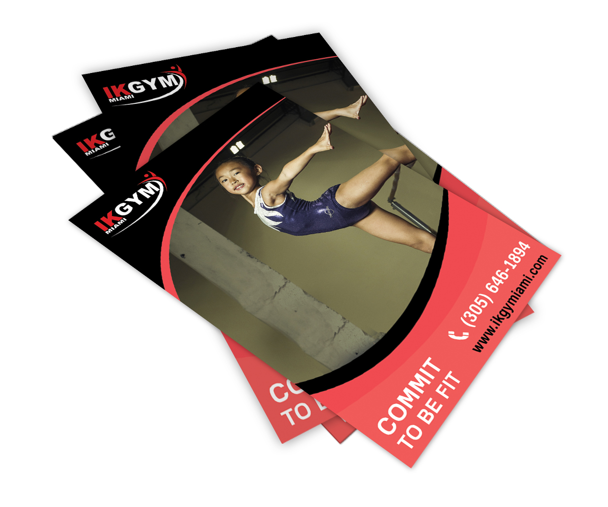 Flyer Design by Mediainfy for IKgym  | Design #12393418