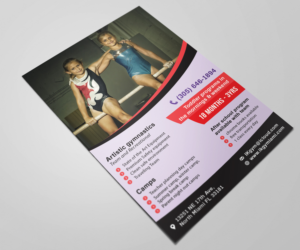 4x6 flyer Artistic Gymnastic Gym | Flyer Design by Mediainfy