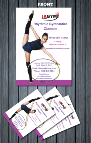 Design de Flyer par OnlineDesign pour IKgym  | Design #12403288