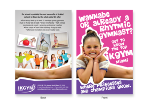 Design de Flyer par Gabor Miglecz pour IKgym  | Design : #12394603