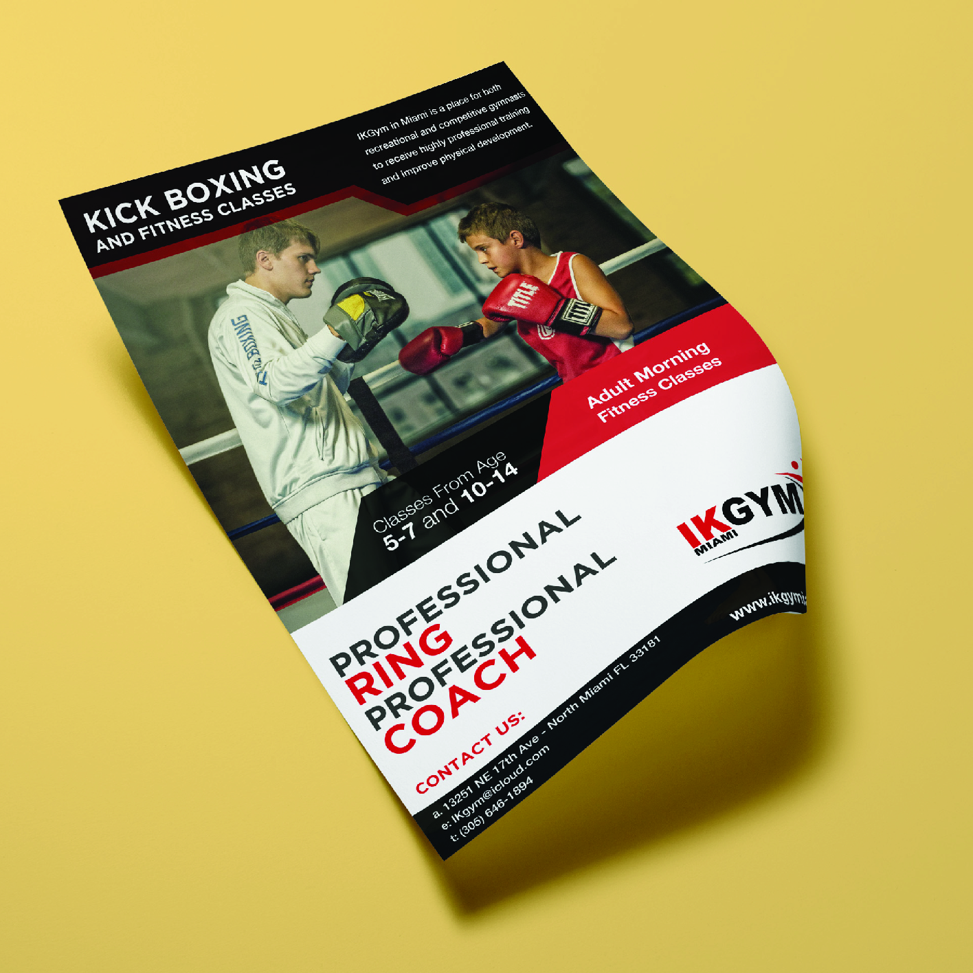 Flyer-Design von Designer chick für IKgym  | Design #12405717
