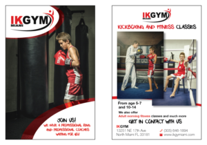Flyer Design by Redz Army for IKgym  | Design: #12405062