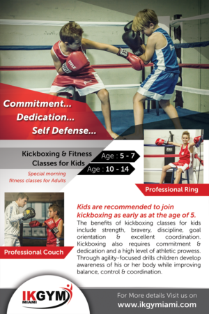Flyer Design by Akshar Shailesh for IKgym  | Design: #12402908