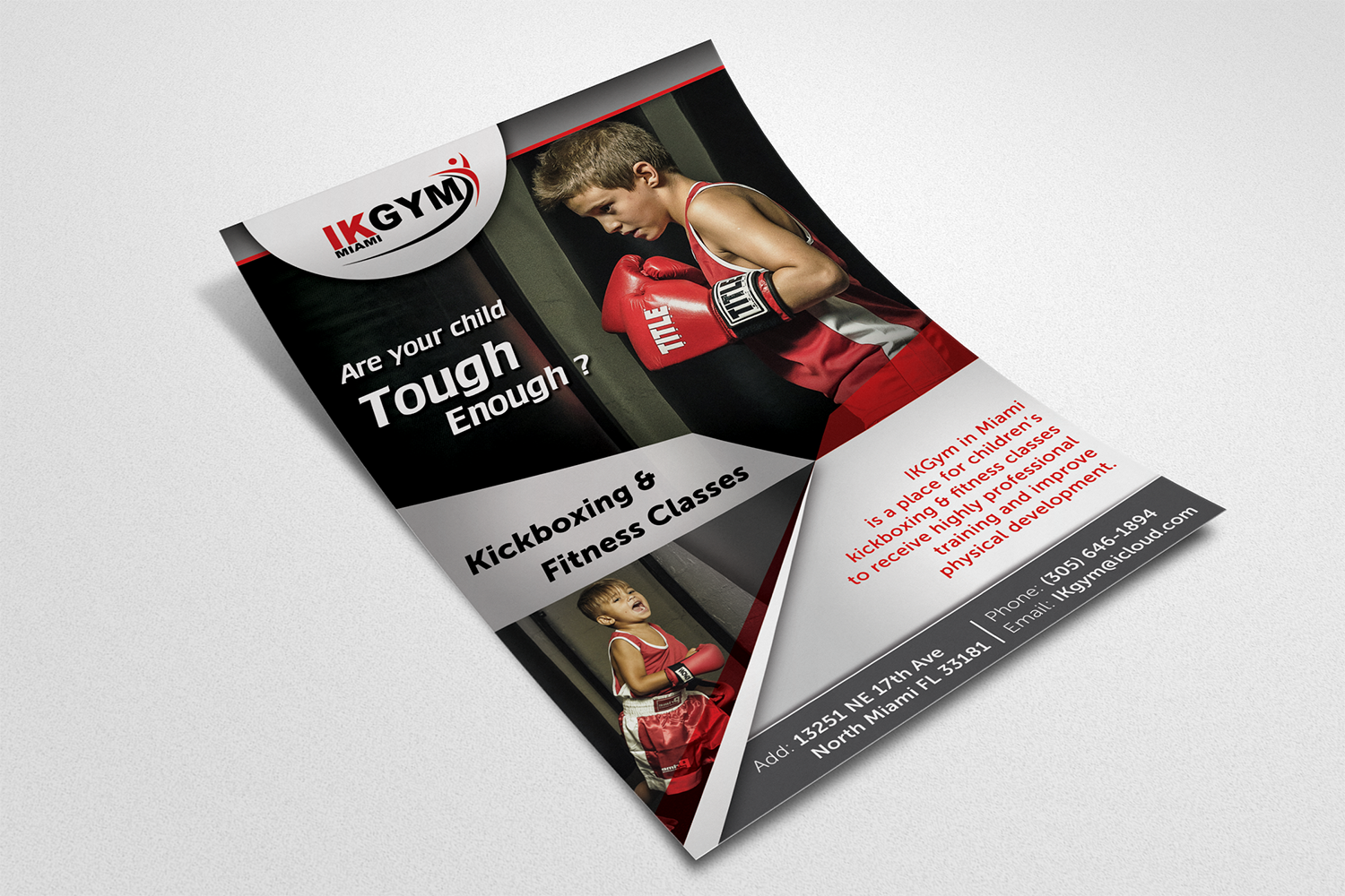 Flyer Design by Akshar Shailesh for IKgym  | Design #12402996