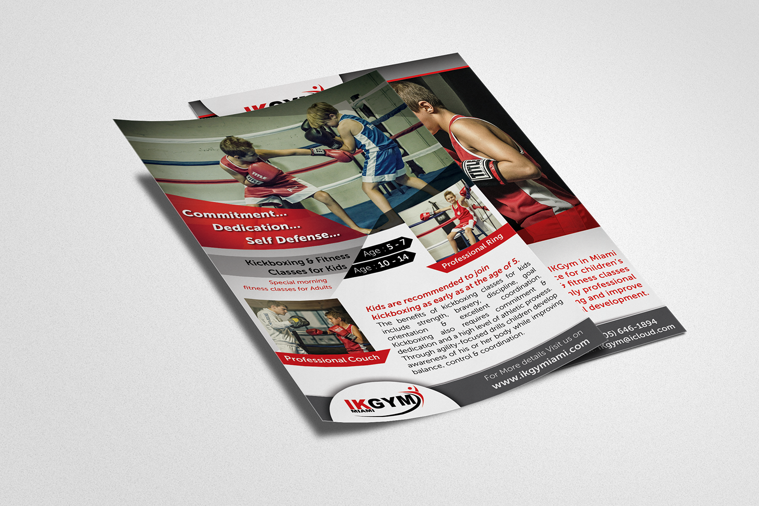 Flyer Design by Akshar Shailesh for IKgym  | Design #12402997