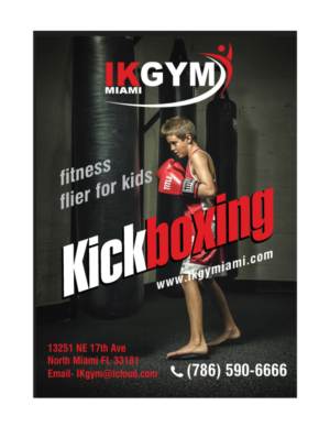 Flyer Design by instudio for IKgym  | Design: #12426170