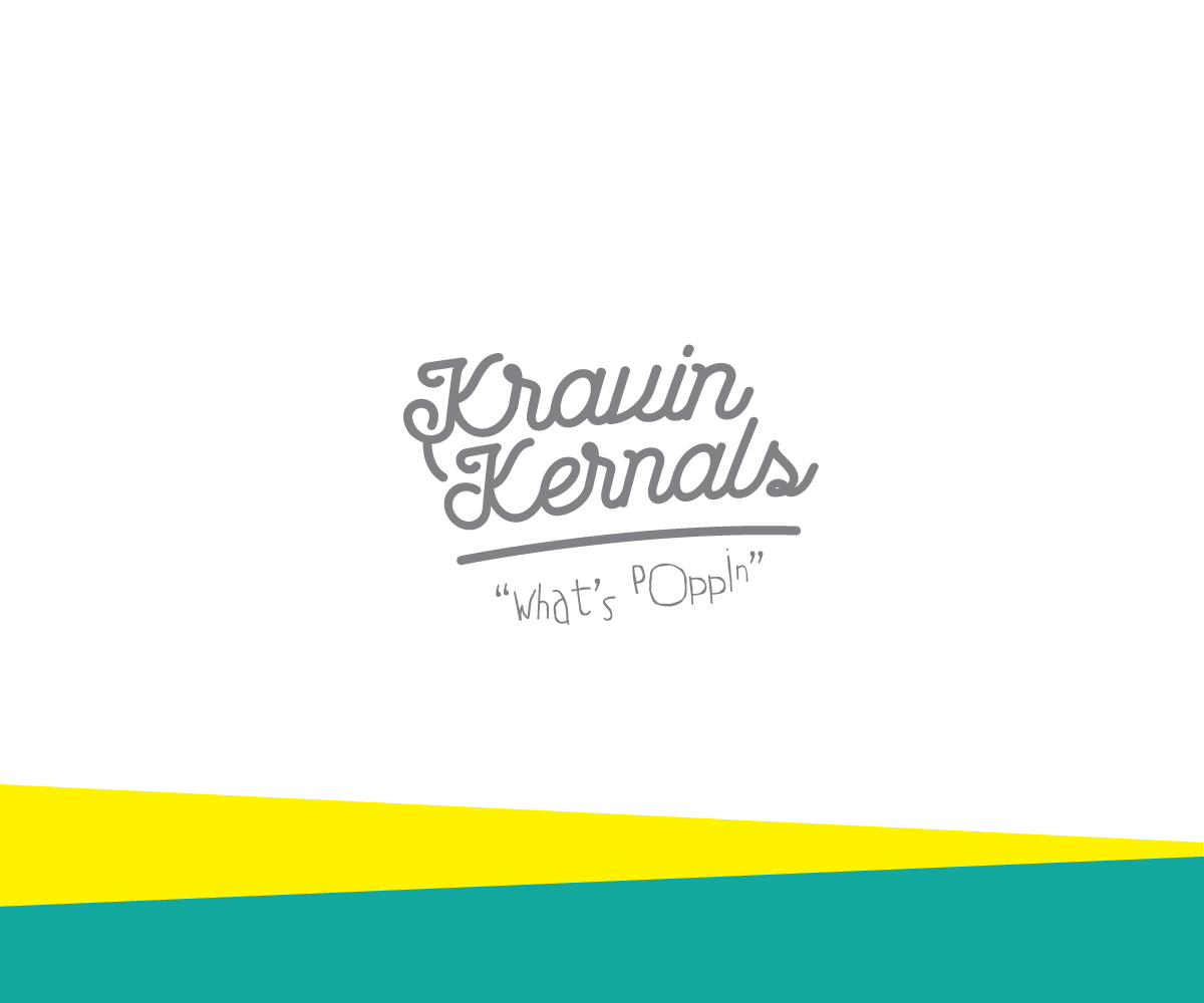 Logo Design by Hartawan® for Kravin Kernals Gourmet popcorn  | Design #12386983