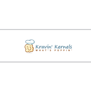 Logo Design by Tere G artwork for Kravin Kernals Gourmet popcorn  | Design: #12393273