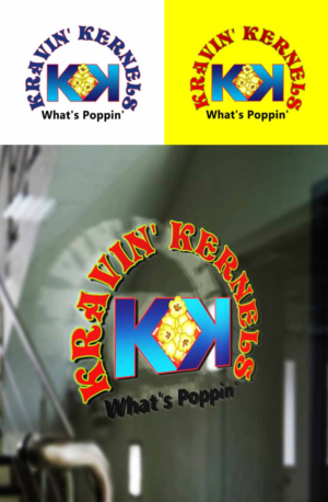 Design de Logo par ARtKISTA pour Kravin Kernals Gourmet popcorn  | Design #12416089