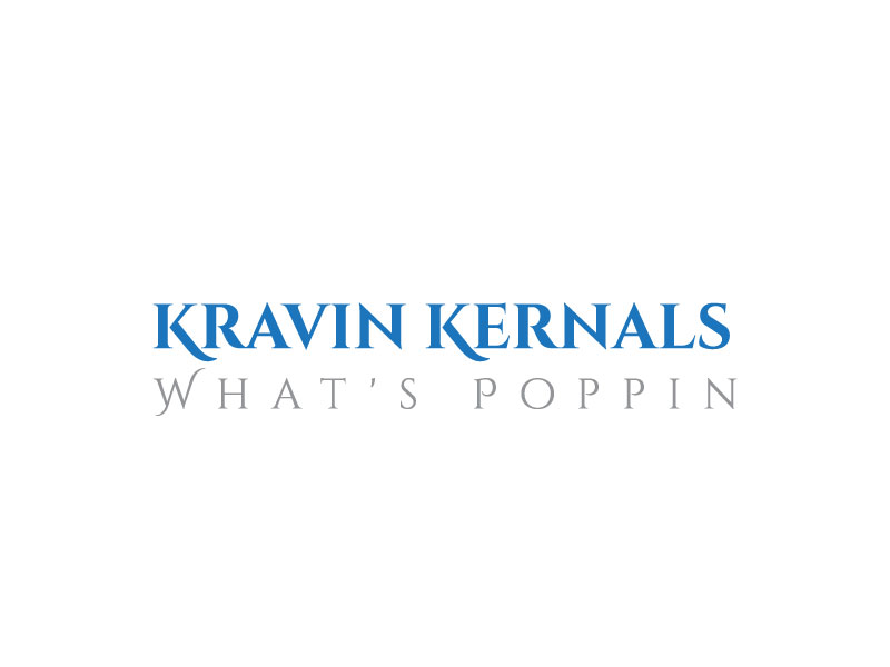 Logo Design by Mehedi Hasan ™ for Kravin Kernals Gourmet popcorn  | Design #12387926