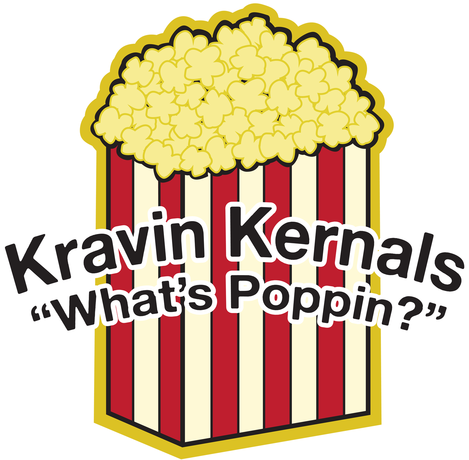 Logo Design by jacktwilkins for Kravin Kernals Gourmet popcorn  | Design #12386987