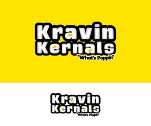 Design de Logo par PsyPen pour Kravin Kernals Gourmet popcorn  | Design #12388105