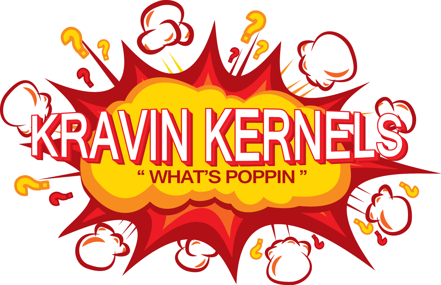 Logo Design by khoaikhjn for Kravin Kernals Gourmet popcorn  | Design #12405595