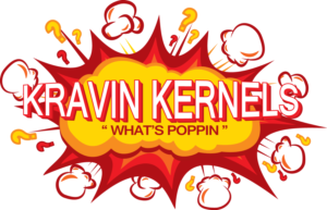 Logo Design by khoaikhjn for Kravin Kernals Gourmet popcorn  | Design: #12405595