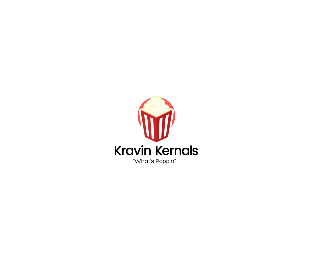 Diseño de Logo por william.wijaya3112 para Kravin Kernals Gourmet popcorn  | Diseño #12388311