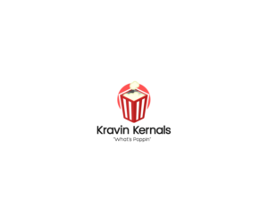 Logo Design by william.wijaya3112 for Kravin Kernals Gourmet popcorn  | Design: #12388461