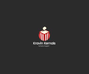 Logo Design by william.wijaya3112 for Kravin Kernals Gourmet popcorn  | Design: #12391431