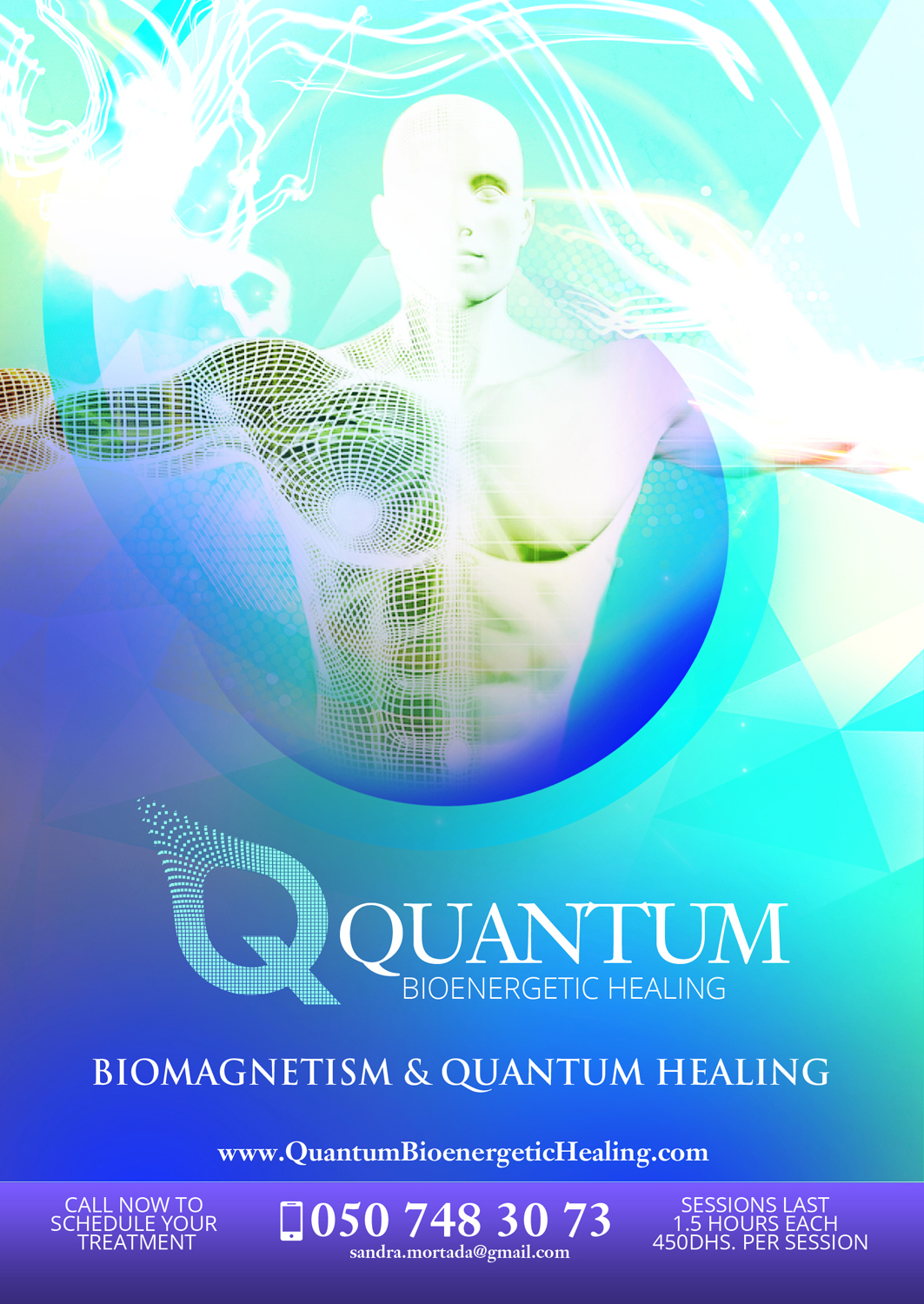 Diseño de Flyer por Brian Ellis para Quantum Bionergetic Healing | Diseño #12485699