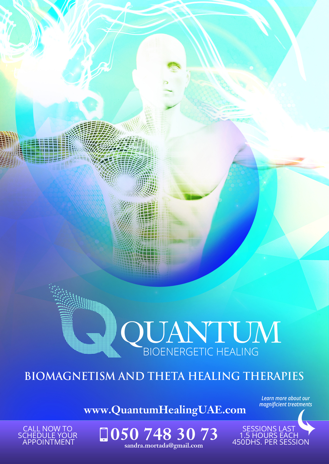 Diseño de Flyer por Brian Ellis para Quantum Bionergetic Healing | Diseño #12488948