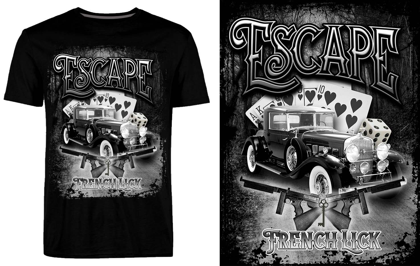 T-shirt Design by wendyRV for Escape!French Lick | Design #12475207