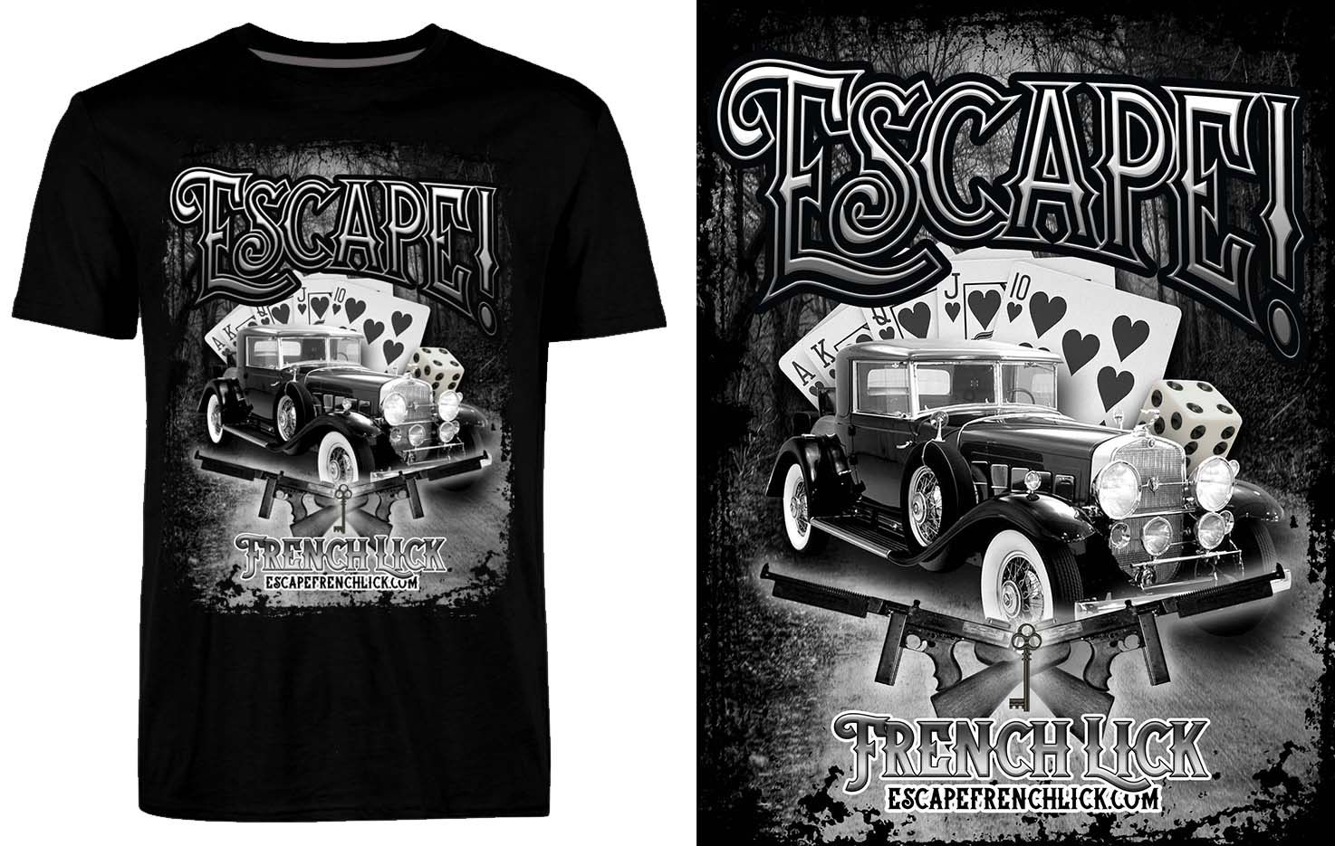 Design de T-shirt par wendyRV pour Escape!French Lick | Design #12487147