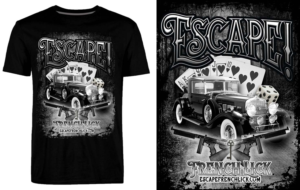 Escape! French Lick | Design de T-shirt par wendyRV