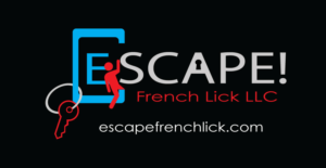 Escape!French Lick Tshirt, website, and logo graphics design