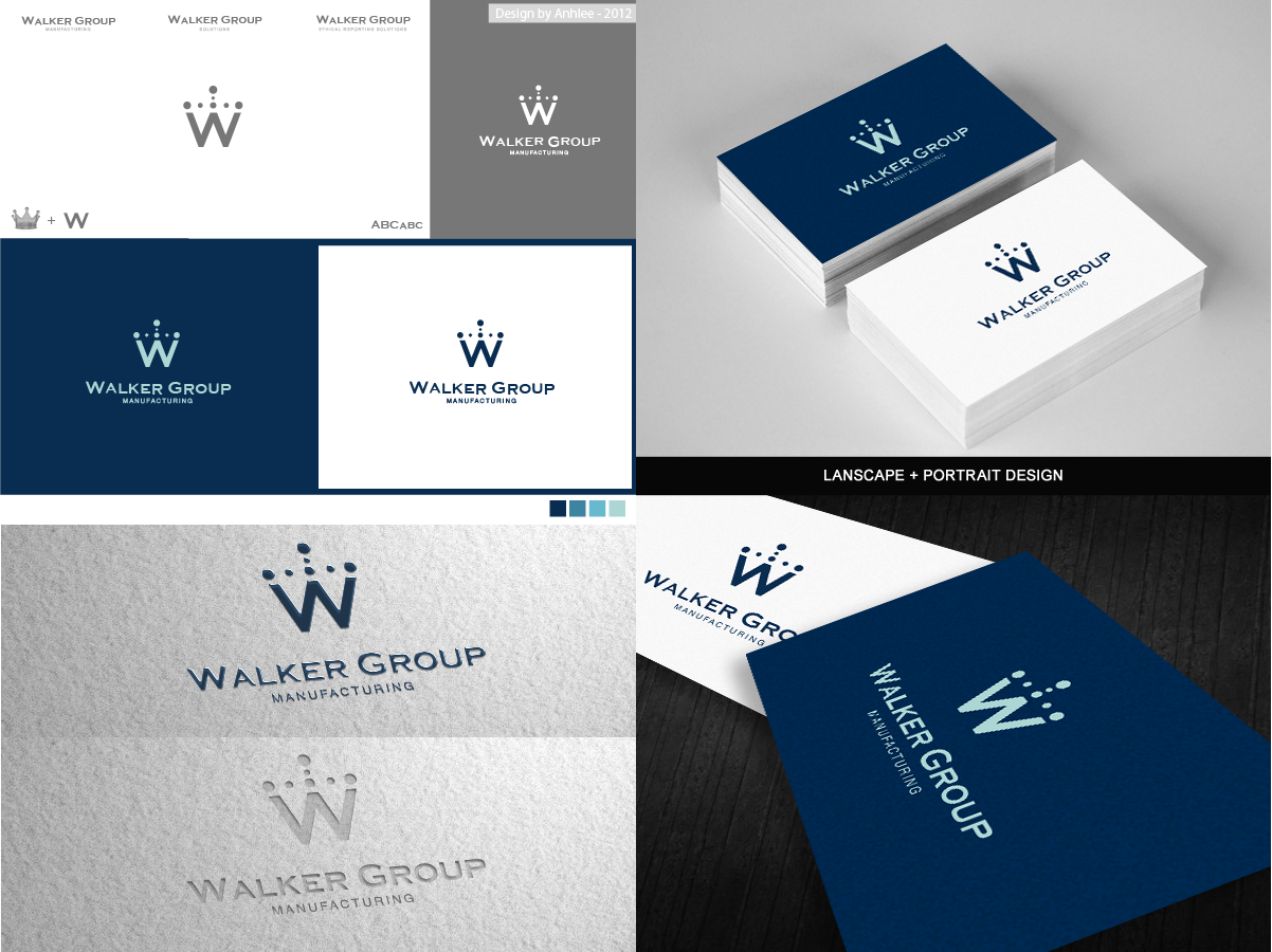 Logo Design by Anhlee for Walker Group | Design #711727