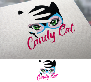 Logo Design by Anooshaa Kachhia for Candy cat collection | Design: #12933195