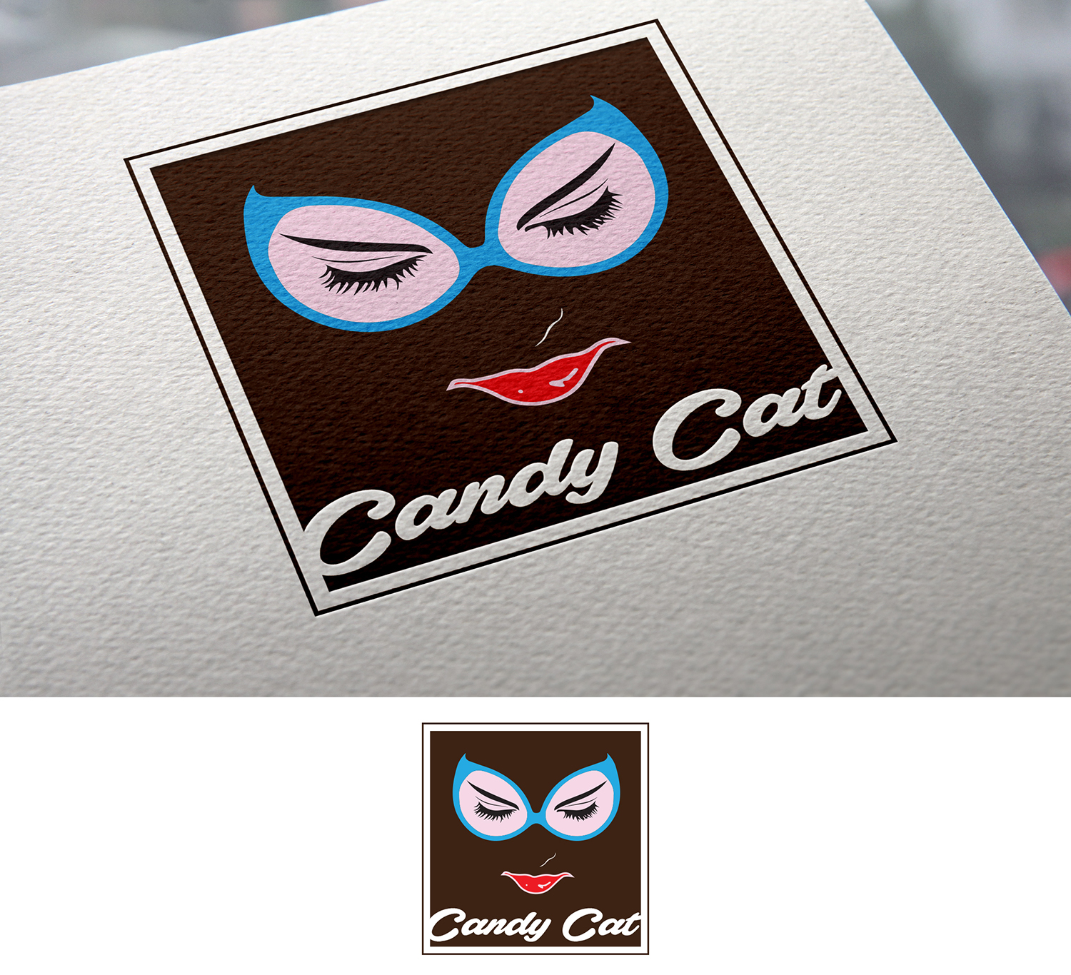 Logo Design by Anooshaa Kachhia for Candy cat collection | Design #12933274