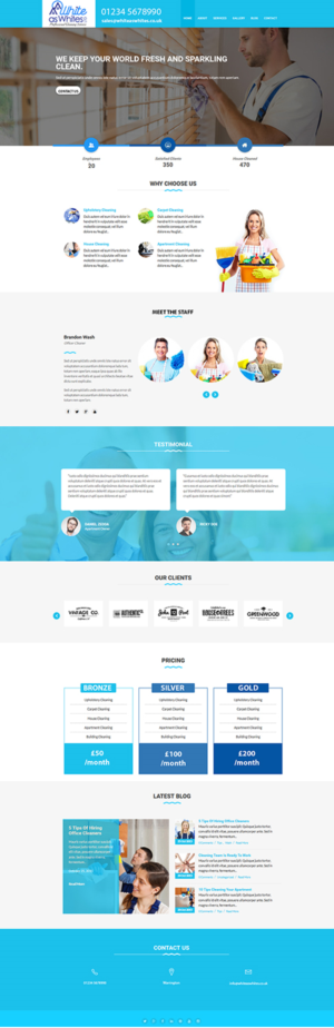 Web Design by Ginger and Jones for this project | Design #12472395