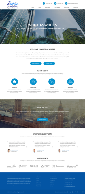 Web Design by pb for this project | Design: #12424372
