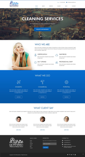 Web Design by pb for this project | Design: #12424373