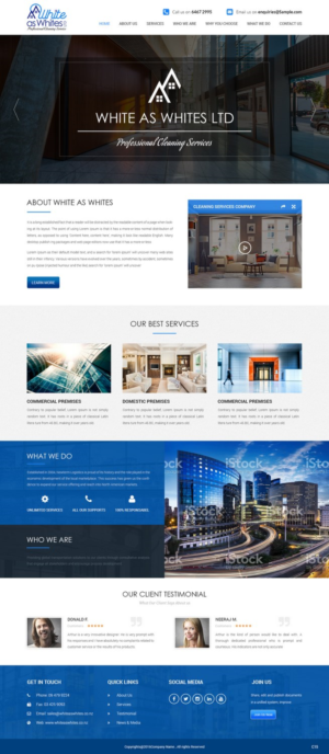 Web Design by pb for this project | Design: #12424393
