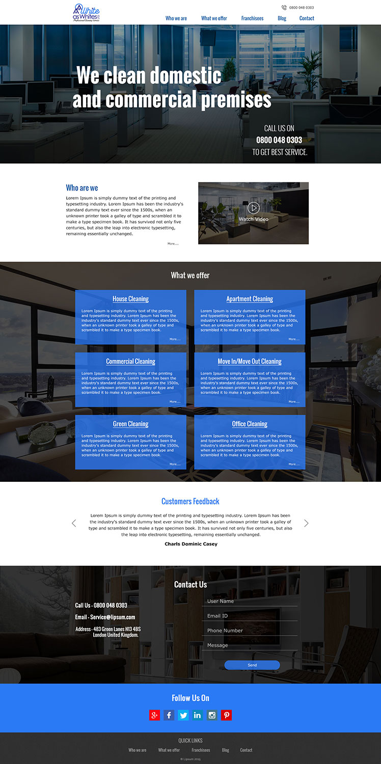 Web Design by chris.cameron for this project | Design #12477526