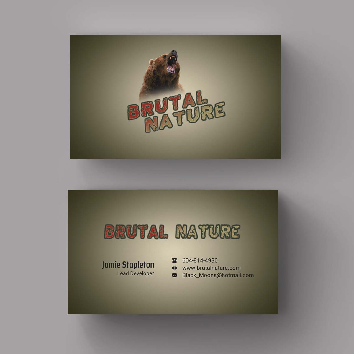 Diseño de Tarjeta de Presentación por INDIAN_Ashok para este proyecto | Diseño #12397320