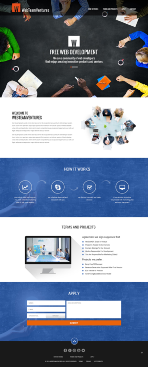 Web Design by pb for this project | Design: #12403077