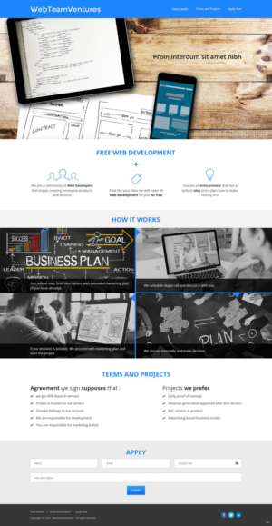 Web Design by pb for this project | Design: #12403080