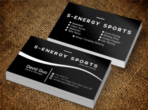 Business Card Design by Pixi Dust for S-energy Sports | Design: #12411968