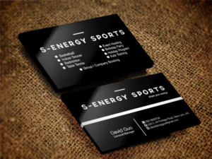 Business Card Design by Pixi Dust for S-energy Sports | Design: #12411972