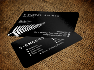 Business Card Design by Pixi Dust for S-energy Sports | Design: #12421219