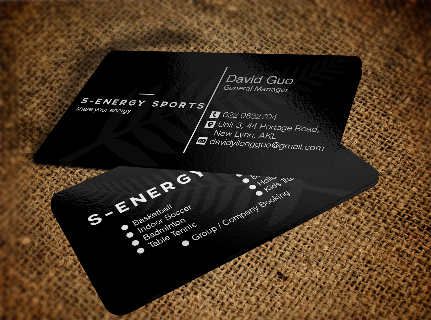 Business Card Design by Pixi Dust for S-energy Sports | Design #12421220