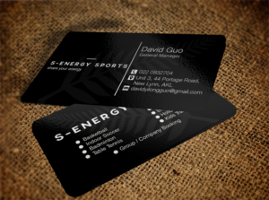 Business Card Design by Pixi Dust for S-energy Sports | Design: #12421220