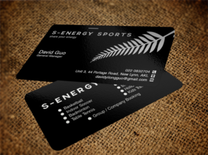 Business Card Design by Pixi Dust for S-energy Sports | Design: #12421222