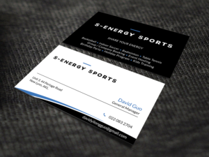 Business Card Design by SKYdesign for S-energy Sports | Design: #12424038