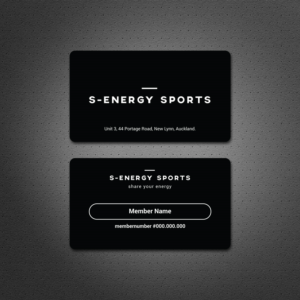 Business Card Design by Dezero for S-energy Sports | Design: #12470627