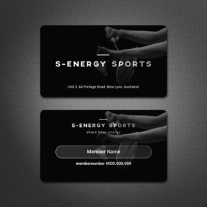 Business Card Design by Dezero for S-energy Sports | Design: #12489901